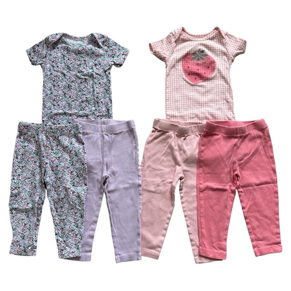 6 Piece Just One You by Carter's Mix & Match Bundle (Size 12 Months) - Picture 1 of 9